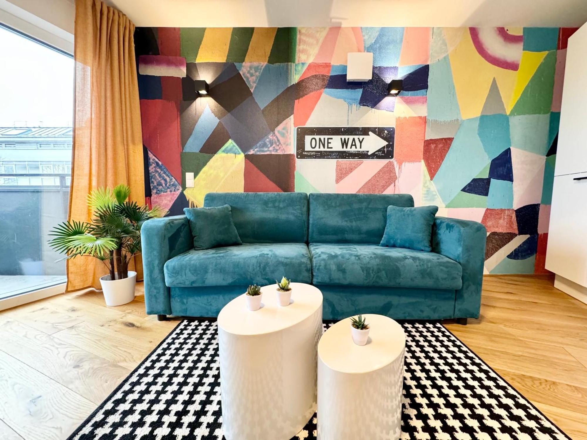 Kreative Wohnung Mit Balkon Βιέννη Εξωτερικό φωτογραφία